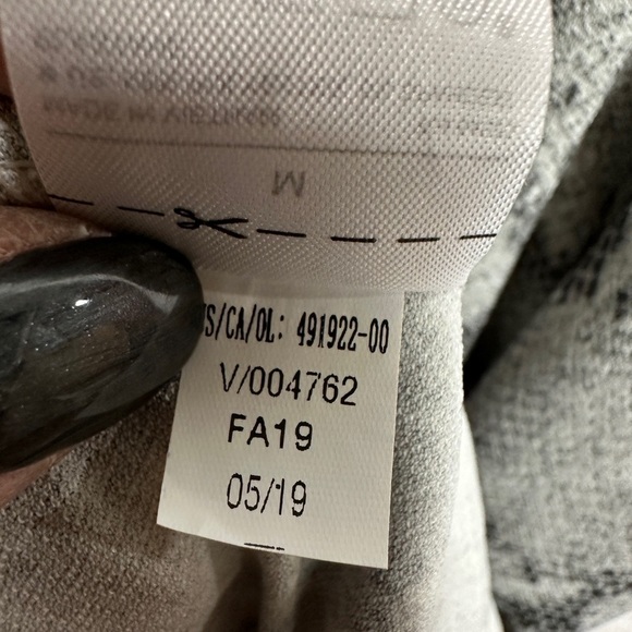 NWT BANANA REPUBLIC Snakeskin PRINT midi length sleeveless mock neck dress, sz M - Picture 4 of 5